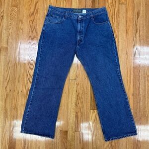 Vintage Levi’s Boot Fit Silver Tab Men's Jeans Medium Blue Denim 2001 Y2K